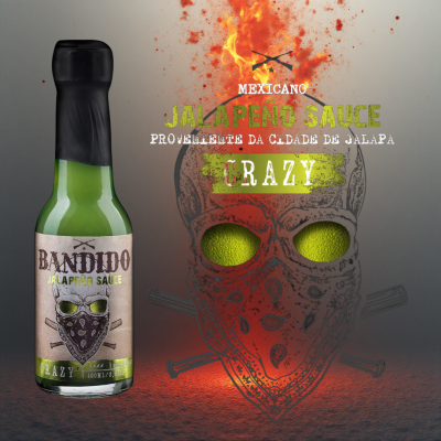 Cópia de 🟢 Molho Jalapeño Bandido – 100 ml
