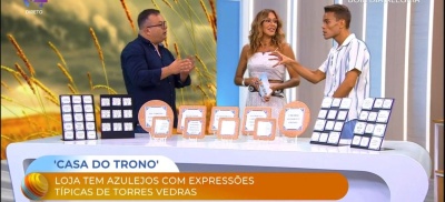 A Casa do Trono no V+TVI:  tradição Torriense em direto!