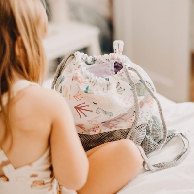 MOCHILA SACO DE REDE