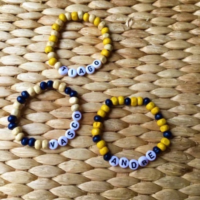 PULSEIRA KRAFT COLORIDA COM NOME