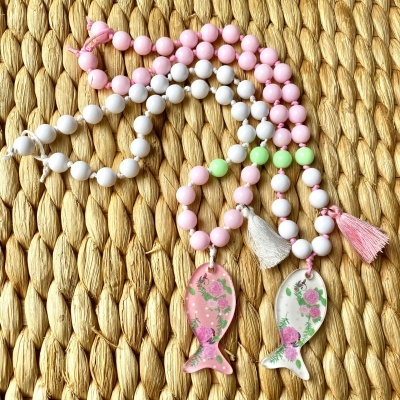 COLAR PEIXINHO FLORIDO