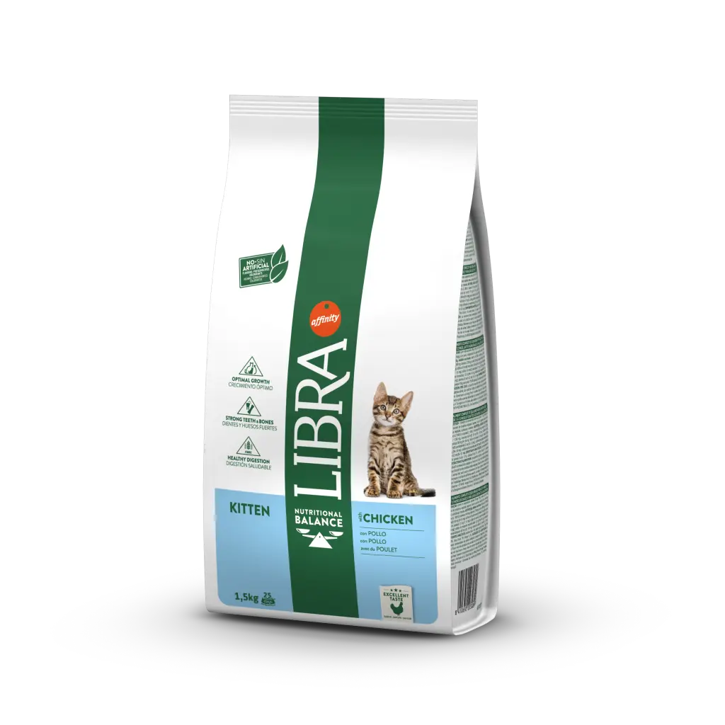 Libra Gato Kitten Frango 1.5Kg Libra Gato Kitten Frango 1.5Kg