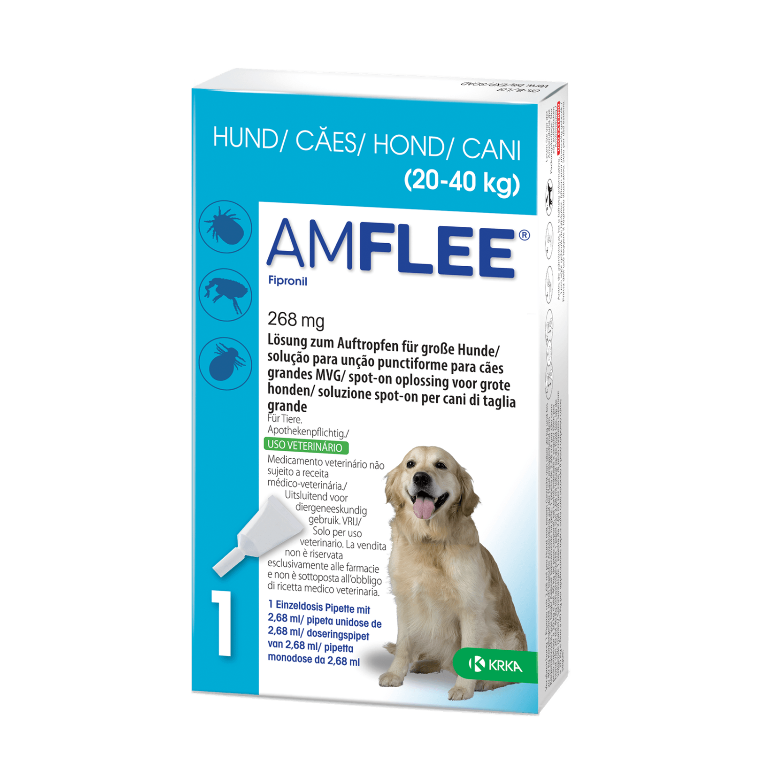 AMFLEE CAO 268MG 20-40KG AMFLEE CAO 268MG 20-40KG