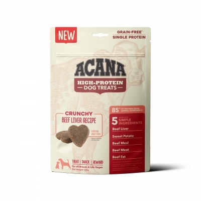 ACANA High-Protein Dog Treats Beef Liver 100Gr