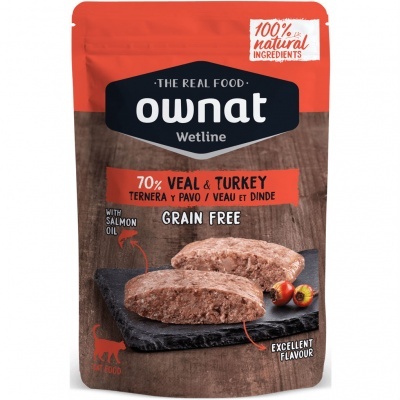 OWNAT CAT VEAL & TURKEY 85GR