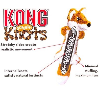 KONG SCRUNCH KNOTS RACOON