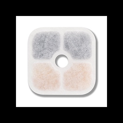 dispositivo de medição corporal quadrado com quatro áreas condutoras e orifício central