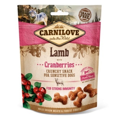 Snacks Carnilove Crunchy Lamb & Cranberries 200gr