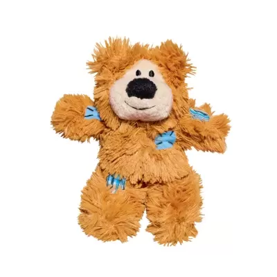 KONG Cat Softies Patchwork Bear
