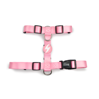 BACK HARNESS SOLID BABY PINK