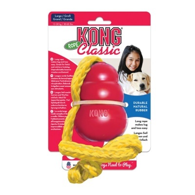 KONG Classic w/rope large