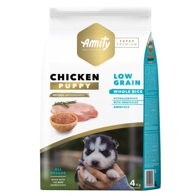 AMITY SUPER PREMIUM (LOW GRAIN) PUPPY CHICKEN