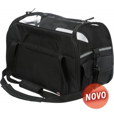TRANSPORTADORA EM NYLON "MADISON" (PRETO)