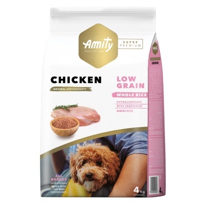 AMITY SUPER PREMIUM (LOW GRAIN) ADULT CHICKEN