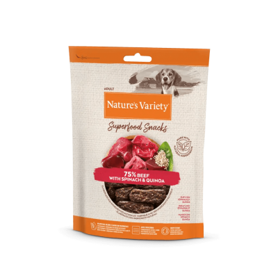 Superfood Snacks de Vaca - NATURE'S VARIETY 85GR