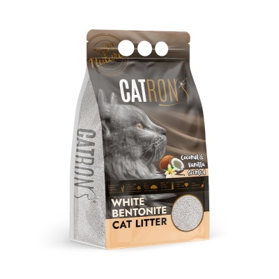 Catron Areia Bentonite 10 L Coco & Baunilha