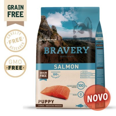 BRAVERY SALMON PUPPY MEDIUM-LARGE