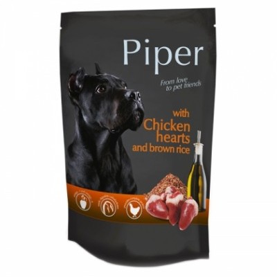 Piper - Corações de Frango e Arroz Integral 500gr