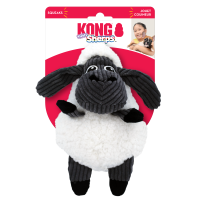 KONG Sherps Floofs Sheep Medium