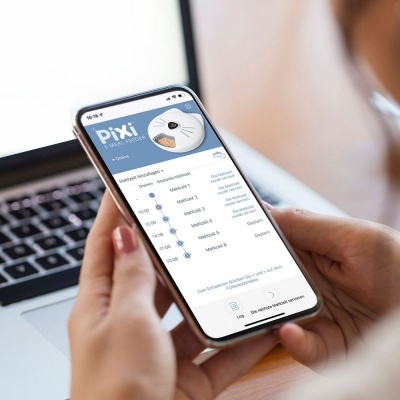 Comedouro automático Catit Pixi Smart 6-Meal