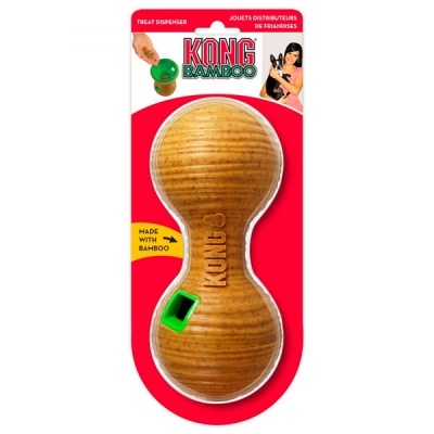 KONG BAMBOO FEEDER DUMBBELL