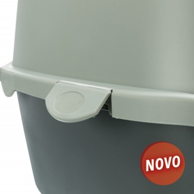 WC "BE ECO VICO" COM PORTA (ANTRACITE/CINZA-VERDE)