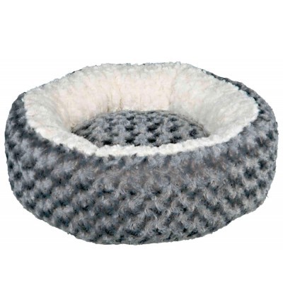 CAMA REDONDA "KALINE" CINZA/CREME