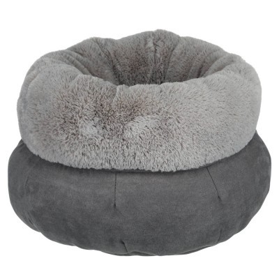 CAMA REDONDA "ELSIE" CINZA