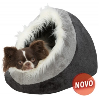 GRUTA "MINOU" CINZA/CINZA CLARO