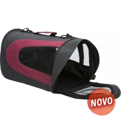 SACO DE TRANSPORTE "ALINA" (ANTRACITE/BORDEAUX)