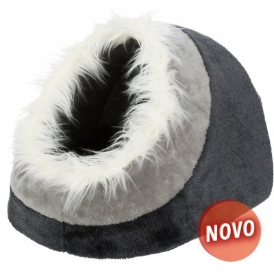 GRUTA "MINOU" CINZA/CINZA CLARO