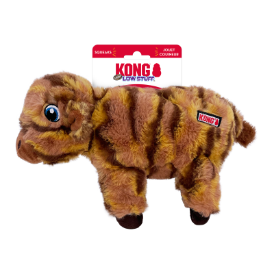 KONG Low Stuff Stripes Cow