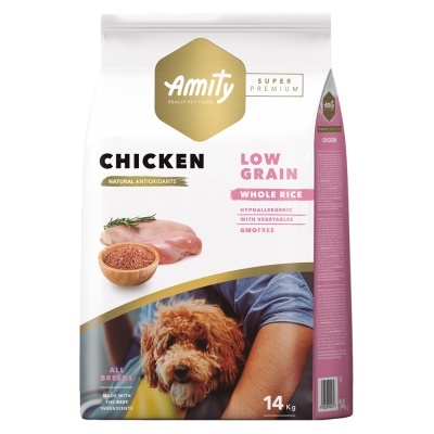 AMITY SUPER PREMIUM (LOW GRAIN) ADULT CHICKEN