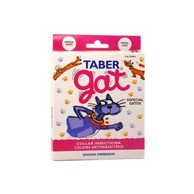 Taber Gat coleira antiparasitária gato