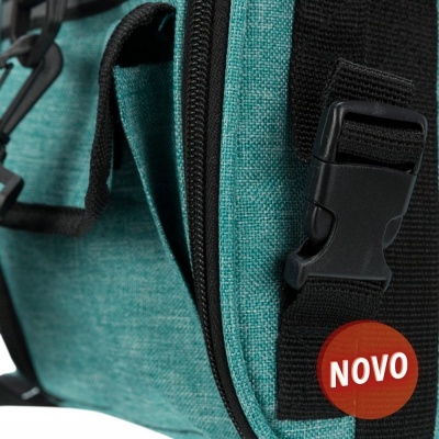 TRANSPORTADORA EM NYLON "MADISON" (VERDE)