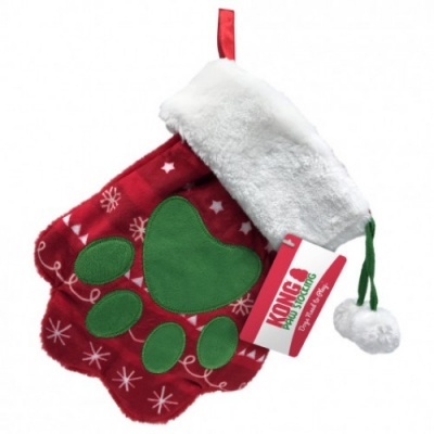 KONG HOLIDAY STOCKING PAW L