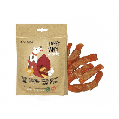 HAPPY FARM SNACK FRANGO E BATATA DOCE 80GR