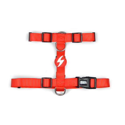 BACK HARNESS SOLID RED