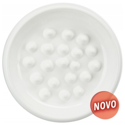 GAMELA "SLOW FEED" EM CERÂMICA P/GATOS