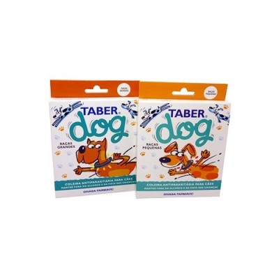 Taber Dog coleira antiparasitária cão