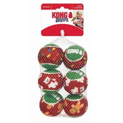 KONG HOLIDAY SQUEAKAIR BALL S