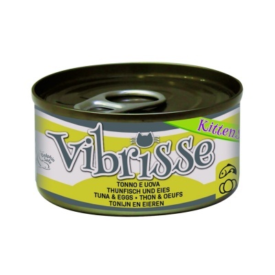 VIBRISSE GATINHOS ATUM E OVO 70GR