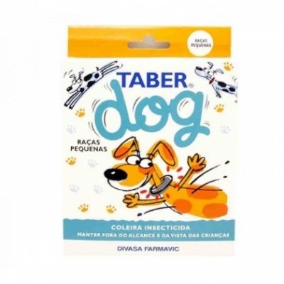 Taber Dog coleira antiparasitária cão
