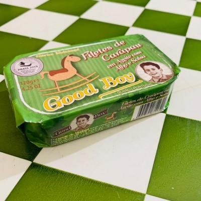 Filetes de Carapau em Azeite com Alho e Salsa Good Boy