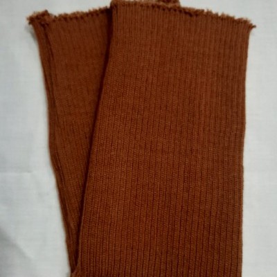 Punhos para casaco em camel