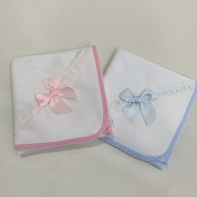 Fraldas com barra para bordar