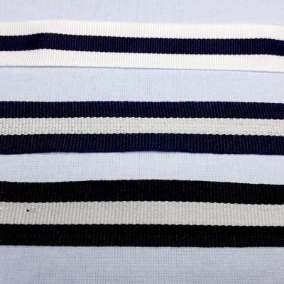 fita de gorgorão com riscas 20mm