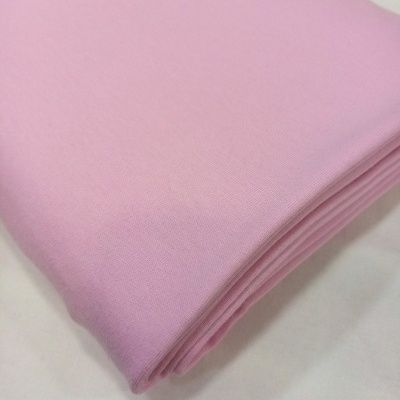 Malha Jersey Interlock Rosa Bebé