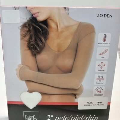Camisola Segunda Pele 30DEN Branco