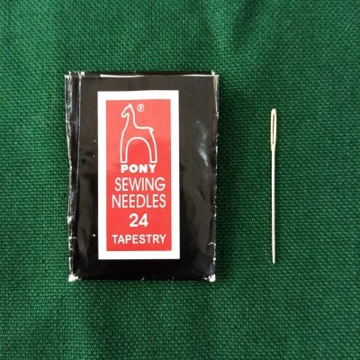 agulha de ponto de cruz